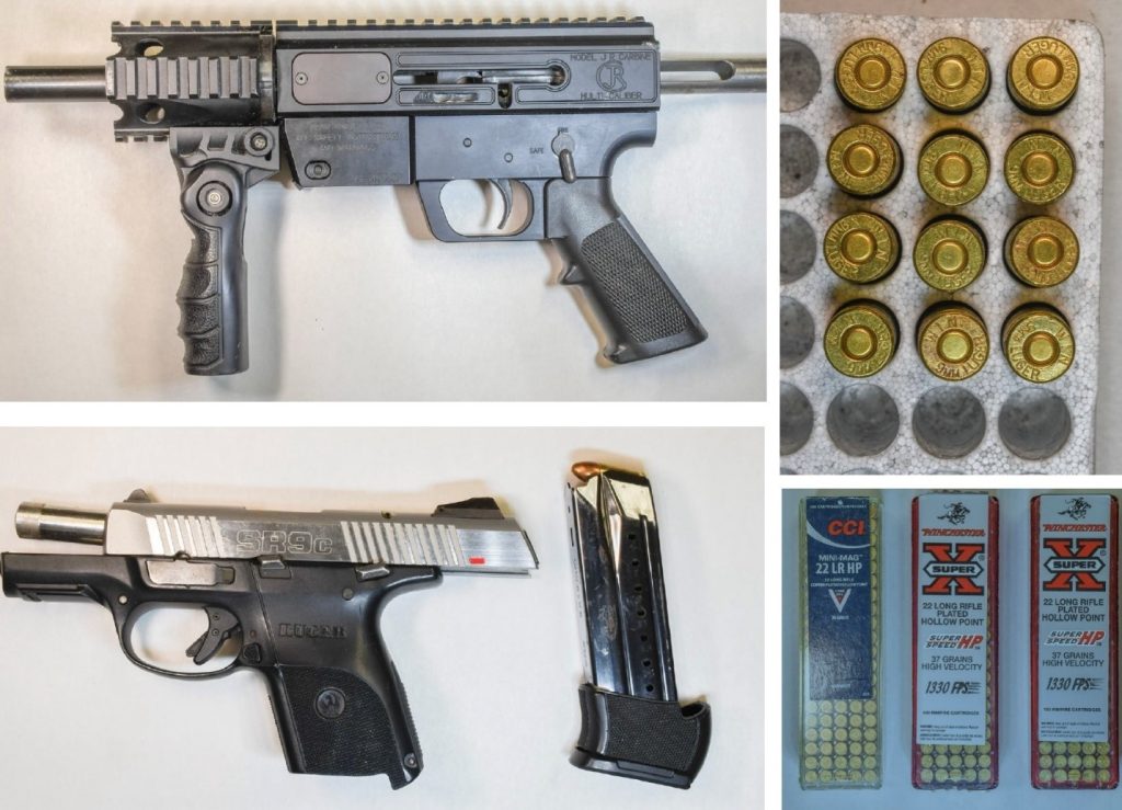 Investigators from Peel Regional Police seized two firearms, ammunition, and a quantity of drugs following an Intimate Partner Violence investigation