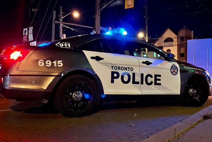 A Toronto Police Service cruiser