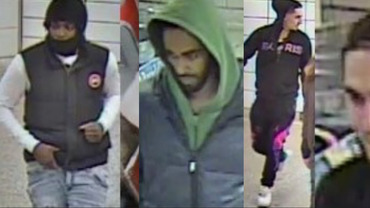 公布了三名涉嫌TTC地铁袭击和抢劫的男子的照片