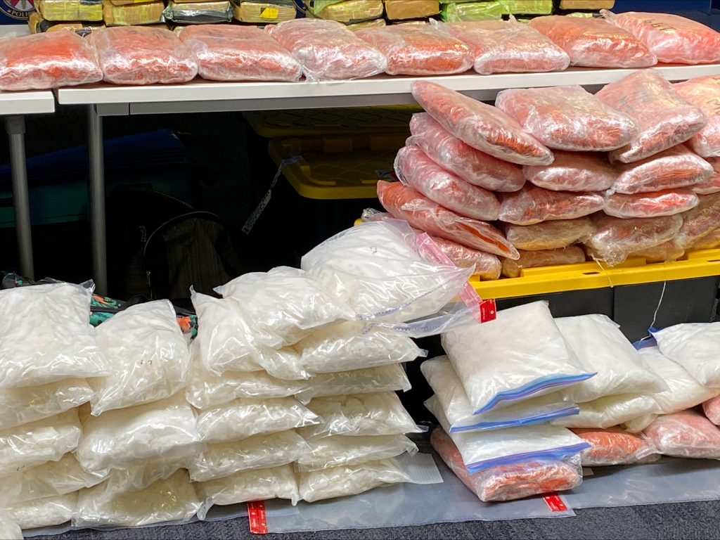 Toronto police seize over 900 kilograms of cocaine, crystal meth