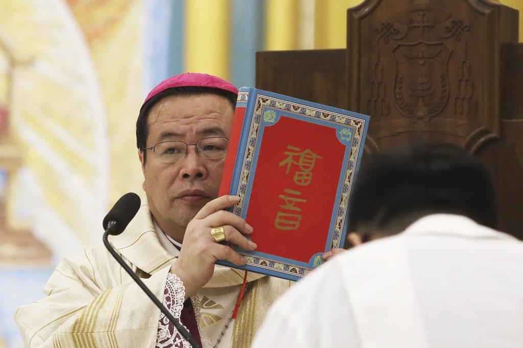 The head of China’s state-backed Catholic church begins historic trip to Hong Kong