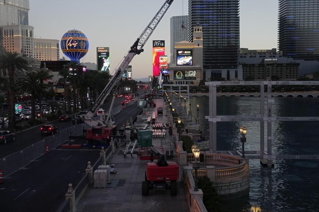 Here's what you can't see on the Las Vegas Strip as F1 construction  continues