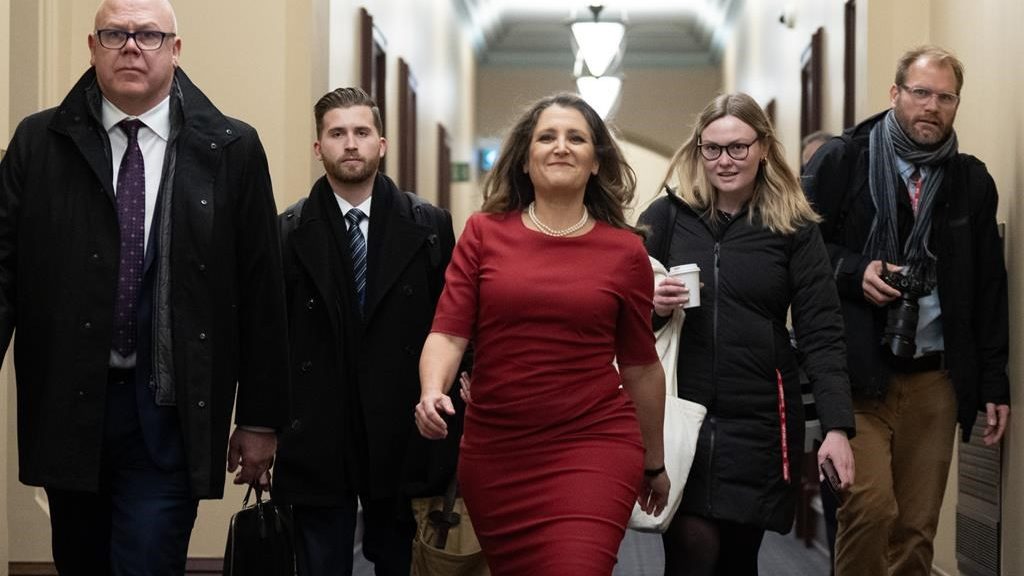 Freeland's fiscal update pledges new guardrails to keep deficits in check