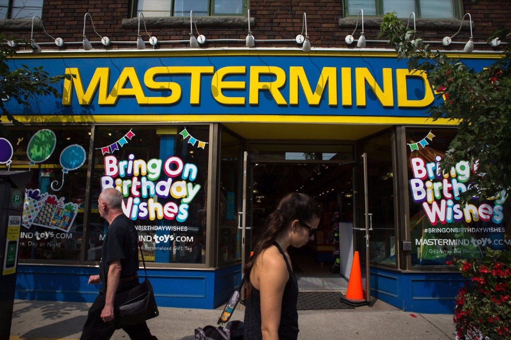 玩具巨头Mastermind Toys获得债权保护，寻求关闭部分加拿大门店的批准
