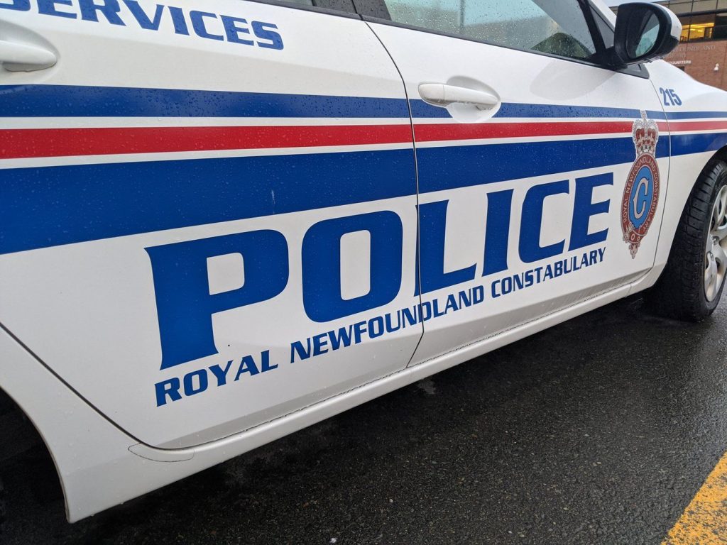 A Royal Newfoundland Constabulary police car