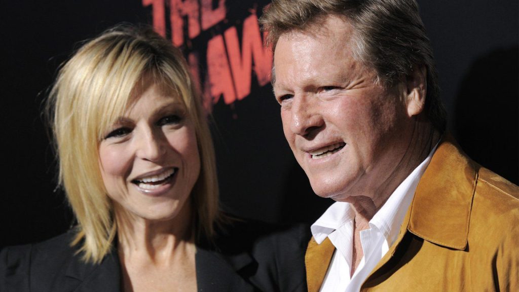 Tatum O'Neal and her father, actor Ryan O'Neal