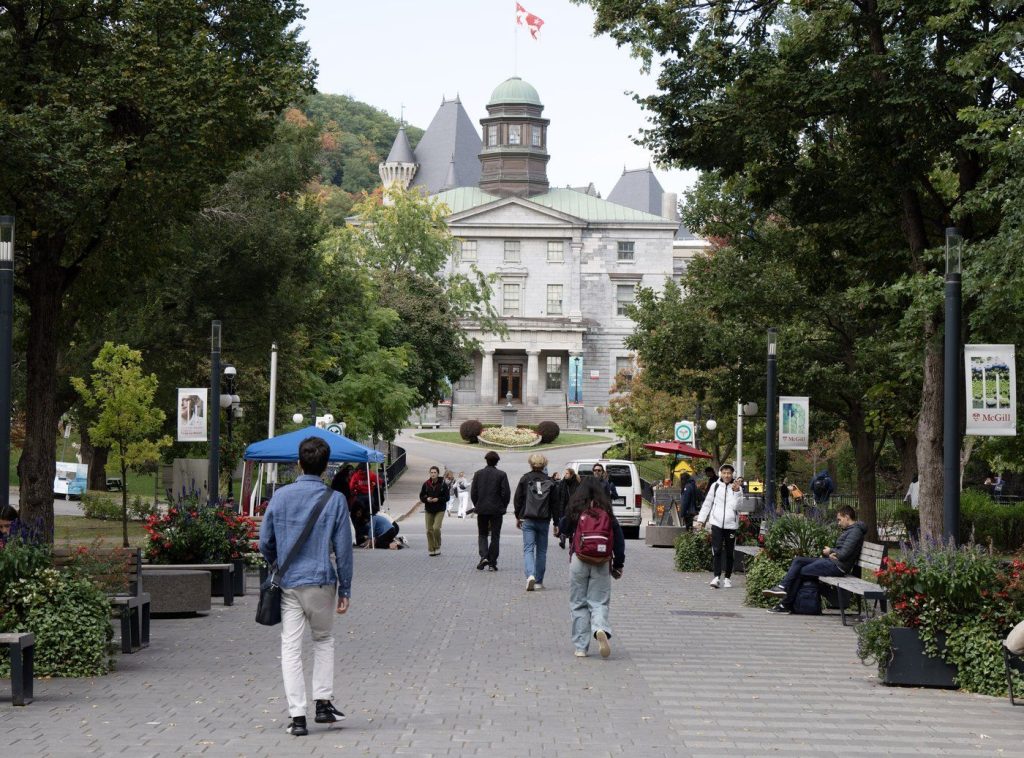 McGill University is seen in Montreal