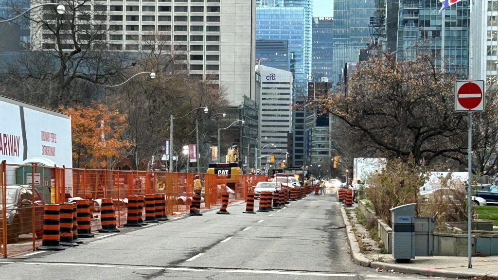 Southbound University Avenue