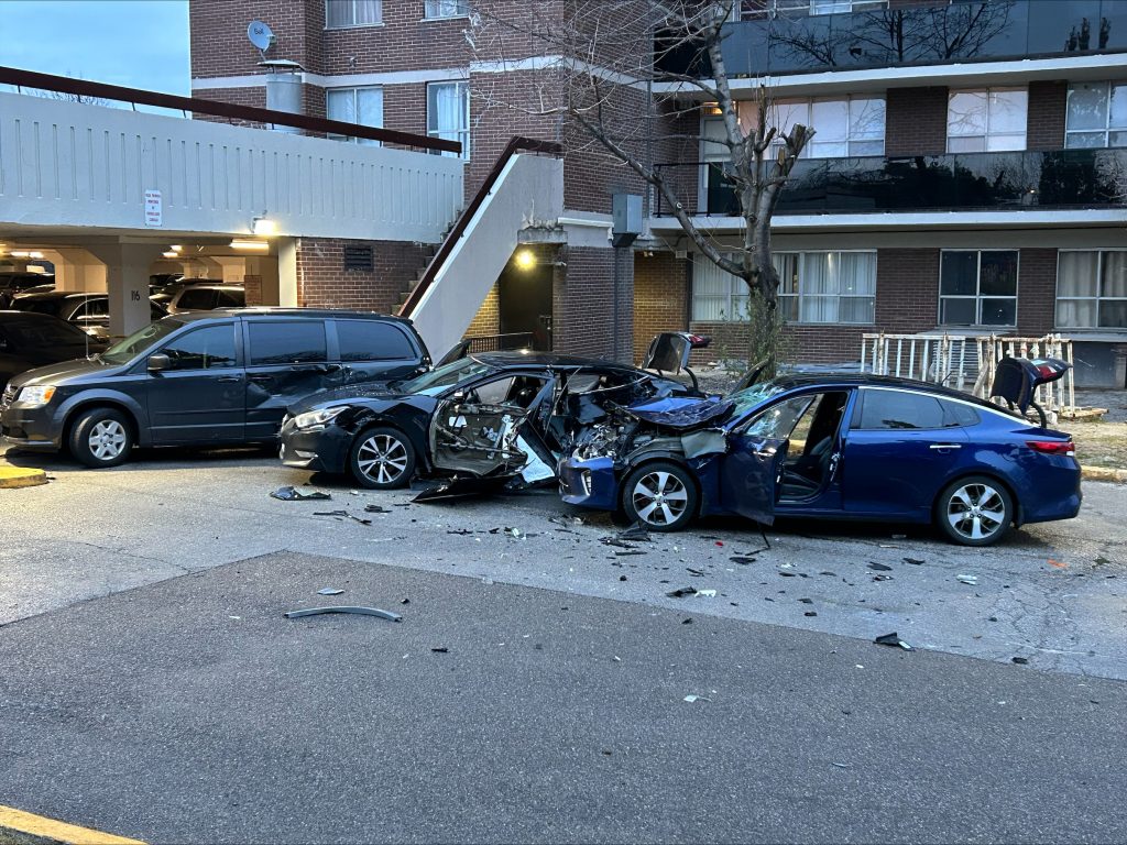 Etobicoke vehicle rollover