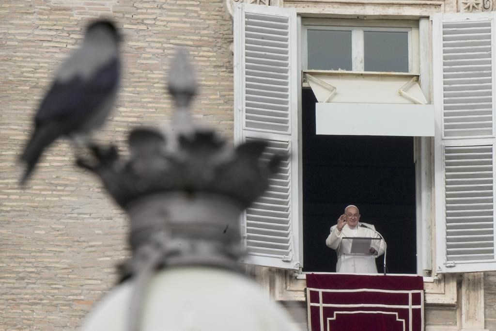 Pope Francis makes his first public appearances since being stricken by bronchitis