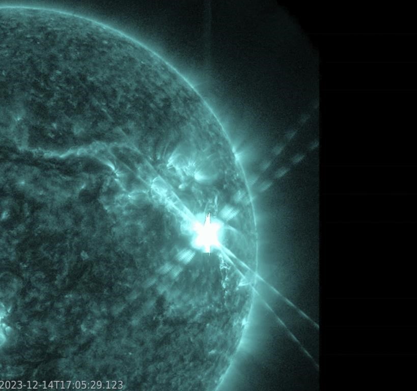 Biggest solar flare in years temporarily disrupts radio signals on