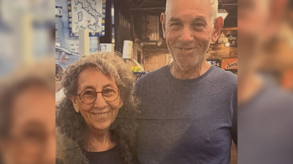 Gad Haggai (right) and Judih Lynne Weinstein, kidnapped by Hamas on October 7, 2023.