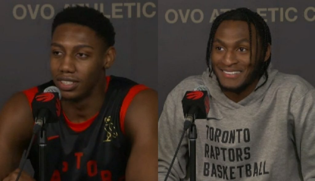Ontarian RJ Barrett, Immanuel Quickley say they're thrilled to join Toronto Raptors