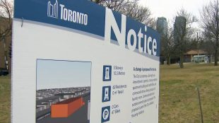 Notice about a proposed development dozens of modular homes in Willowdale