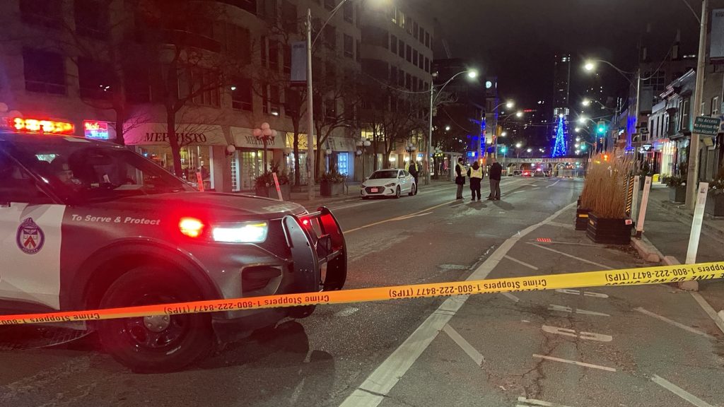 Yonge pedestrian struck