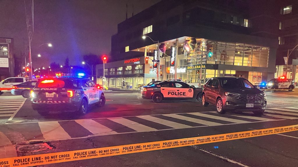 Pedestrian struck at Yonge and Lawrence