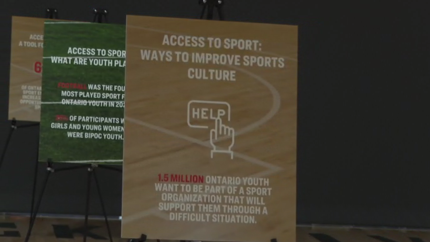 MLSE报告发现多个阻碍，导致安大略省青少年参与体育运动的问题