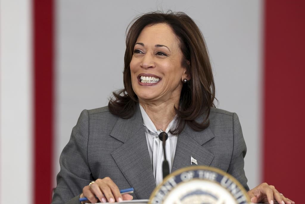 Vice President Harris says she s scared as heck that Donald