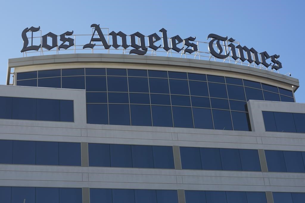 Los Angeles Times to lay off 20 of newsroom one of the largest