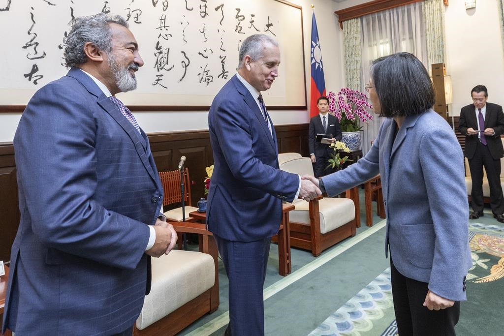 President Tsai receives US congressional delegation - Taiwan Today