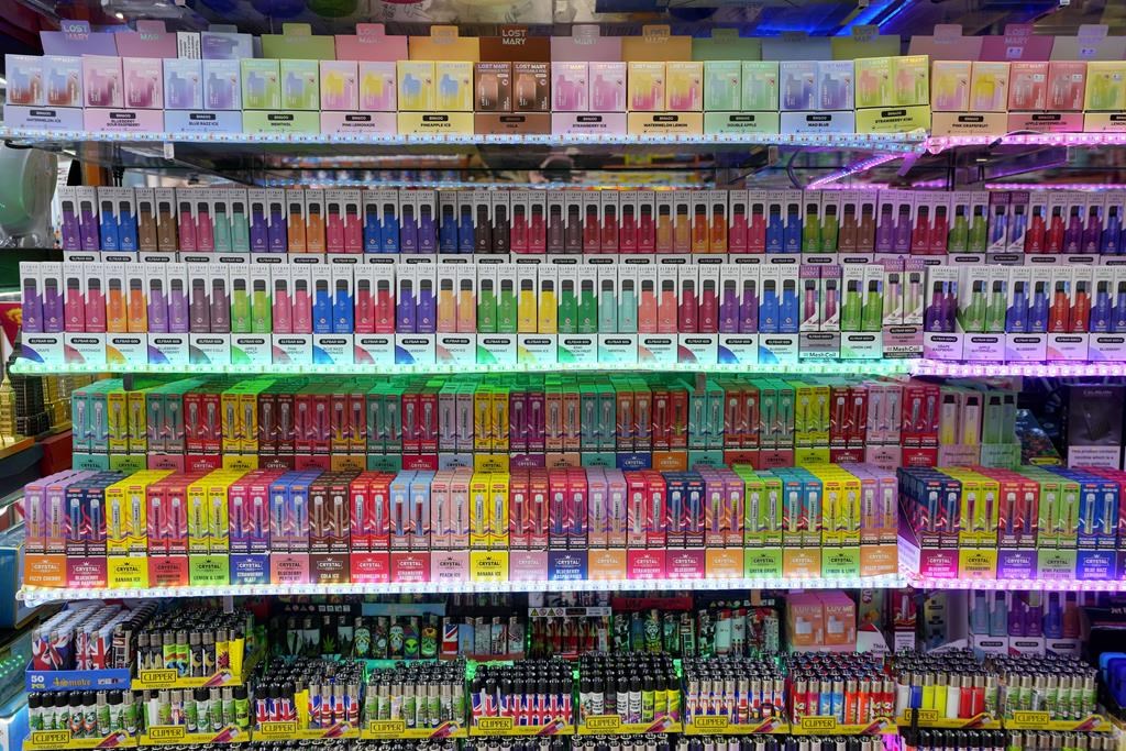 The UK will ban disposable vapes and curb candy flavored e