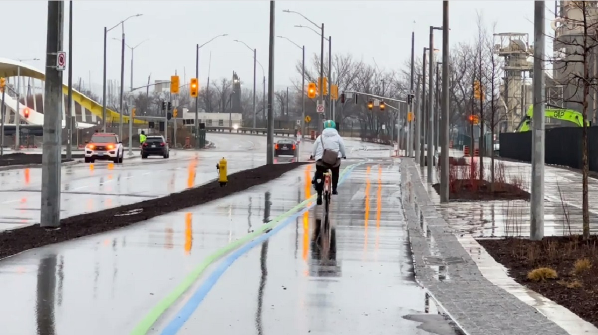 多伦多滨水地区开放全新的樱桃街道交通线路