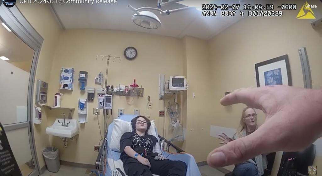 Video shows Oklahoma nonbinary teen after attack in school