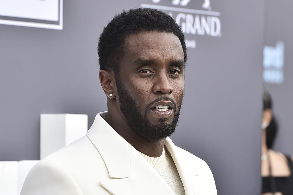 FILE - Music mogul and entrepreneur Sean "Diddy" Combs arrives at the Billboard Music Awards, May 15, 2022, in Las Vegas.