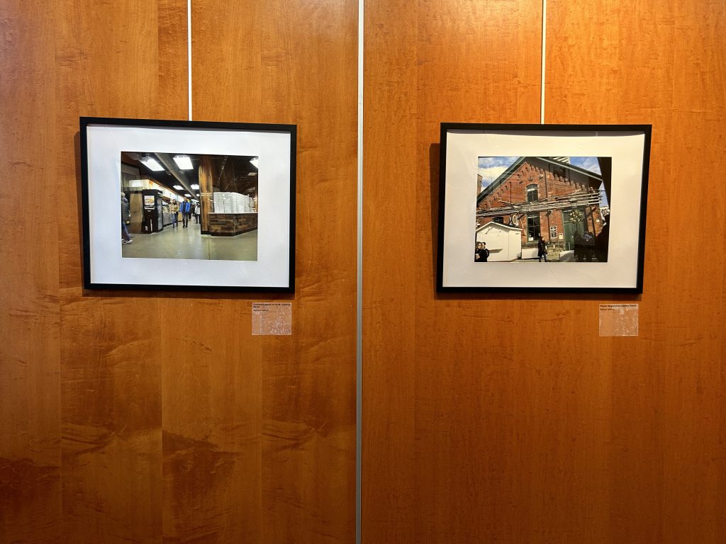  Photographs taken by Matthew Hoffman during the program are now on display at the gallery in the Miles Nadal Jewish Community Centre. 