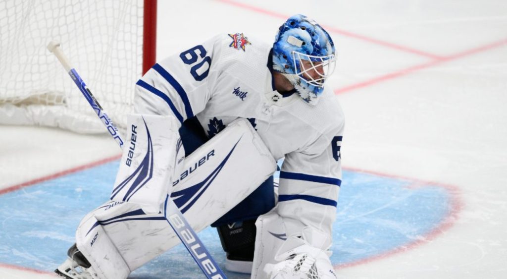 Maple Leafs' Joseph Woll makes 36 saves, gets win for Marlies in AHL start