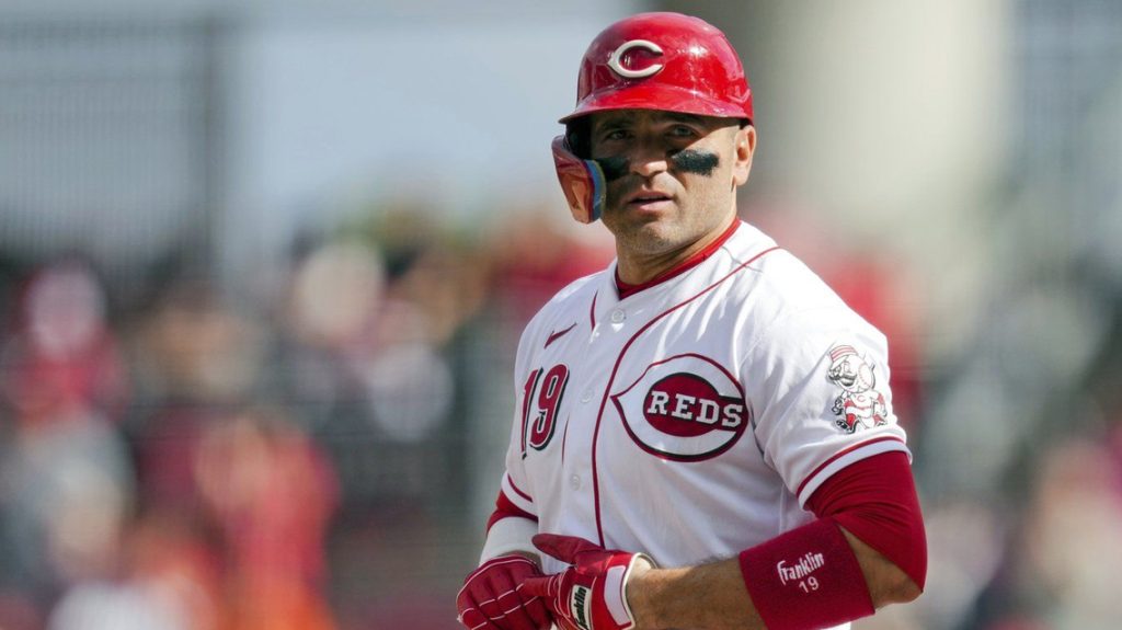 Former Cincinnati Reds' Joey Votto