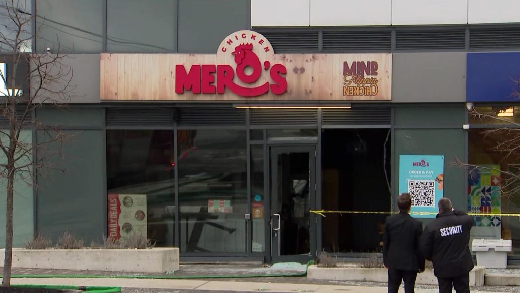 Extensive damage to Mero’s Hot Chicken after explosion and fire