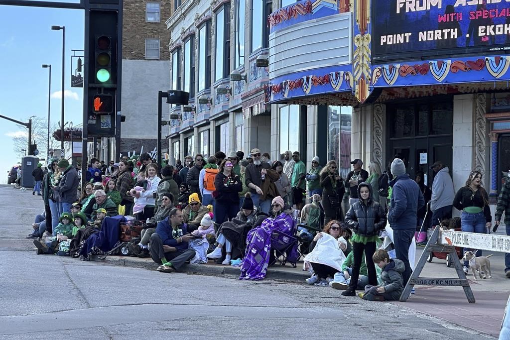 Undeterred: Kansas City crowds go to St. Patrick's Day parade, month after violence at Chiefs' rally