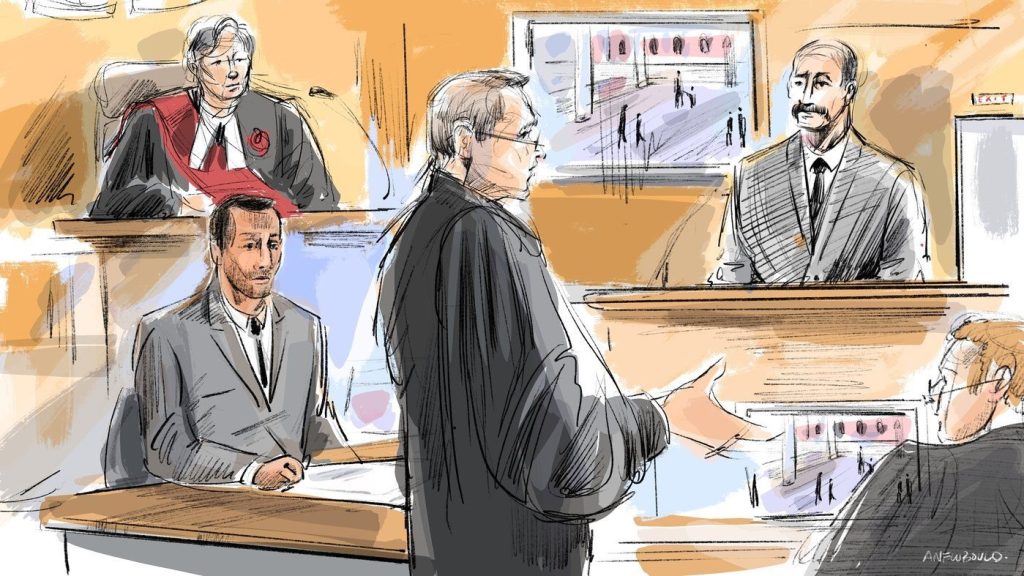 Man accused of running over Toronto constable testifies at murder trial