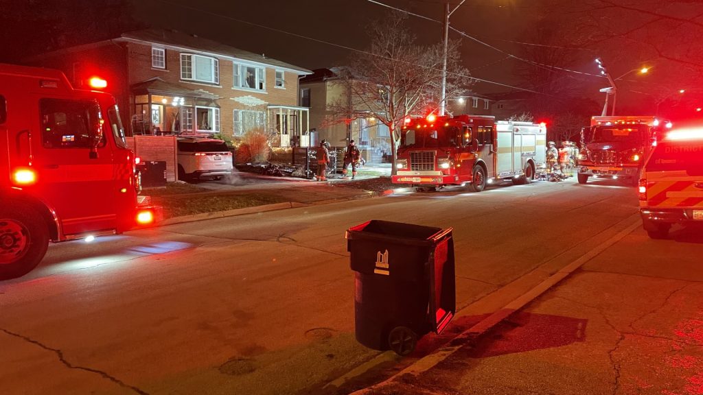Woman in her 70s seriously injured in Etobicoke residential fire