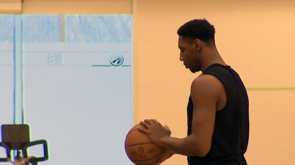 Raptors' RJ Barrett returns to 'sanctuary' of basketball after brother's death