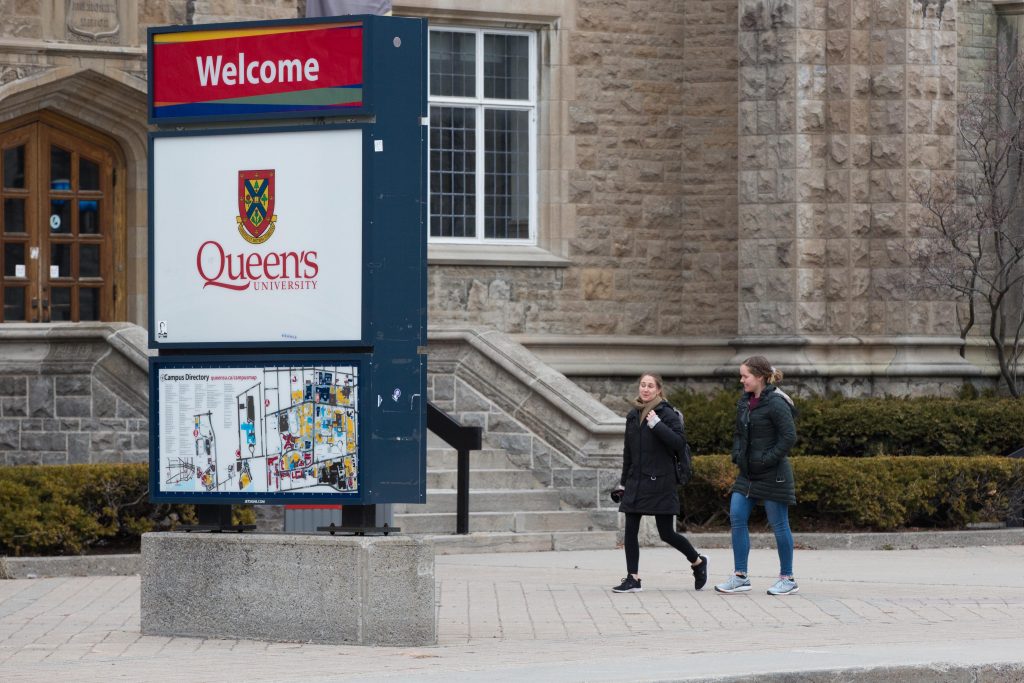 Queen's University campus in Kingston, Ontario, on Wednesday March 18, 2020.