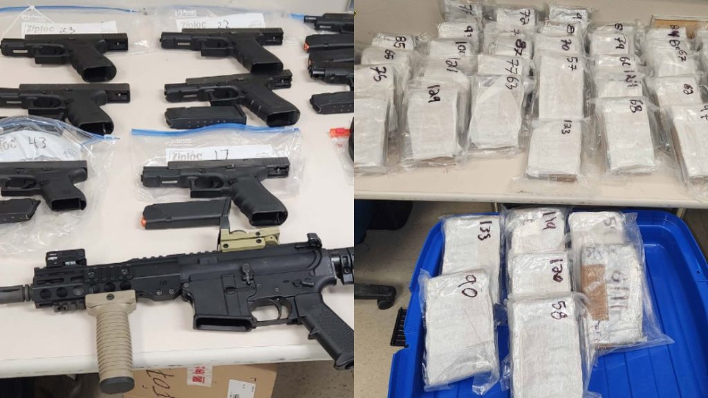 Ontario man faces 68 charges in prolific drug and firearm bust