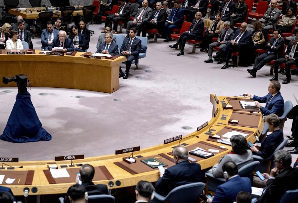 The Security Council revives the Palestinian Authority’s UN hopes. The