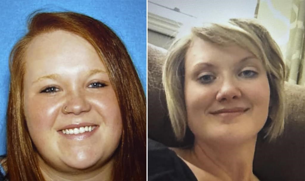 2 bodies found in a rural Oklahoma county as authorities searched for missing Kansas women