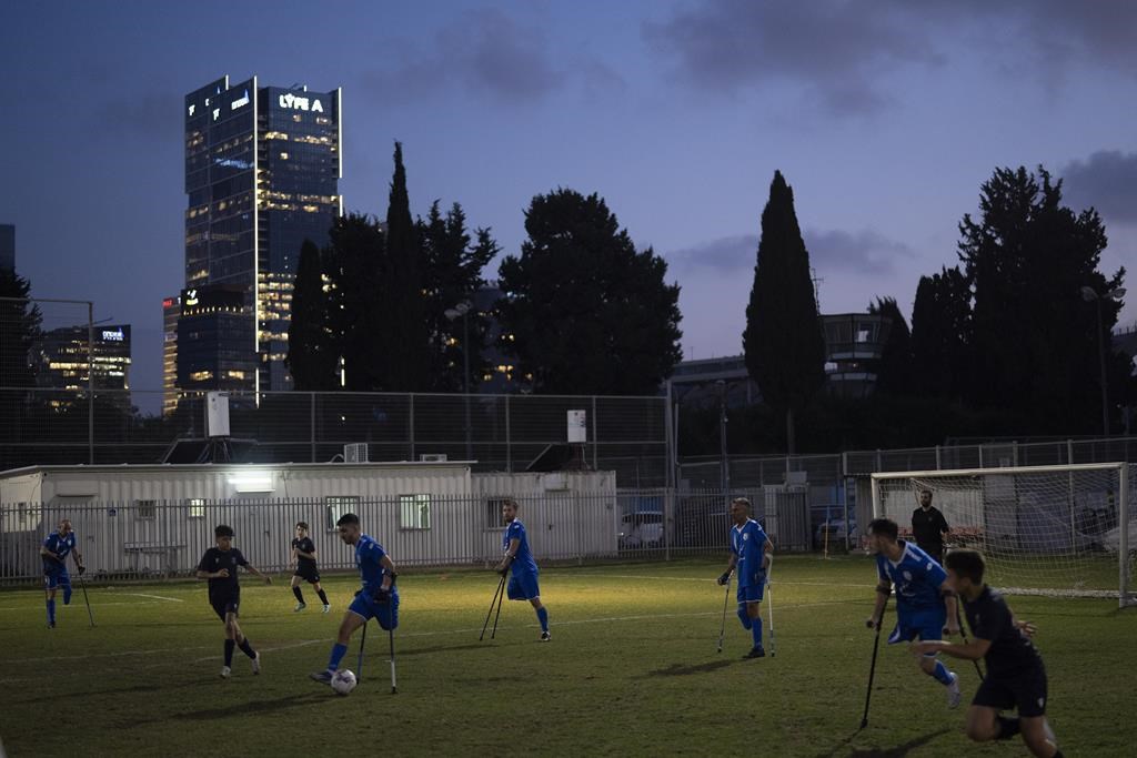 Soldiers who lost limbs in Gaza fighting are finding healing on Israel's amputee soccer team