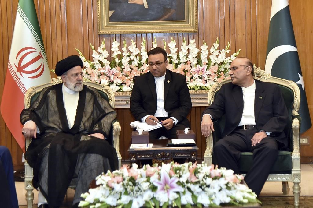 Pakistan and Iran vow to enhance efforts at a 'united front' against Afghanistan-based militants