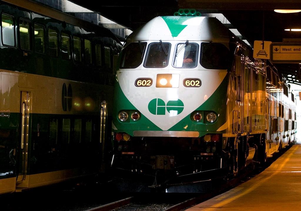 Boy, 15, critically injured while riding atop moving GO train