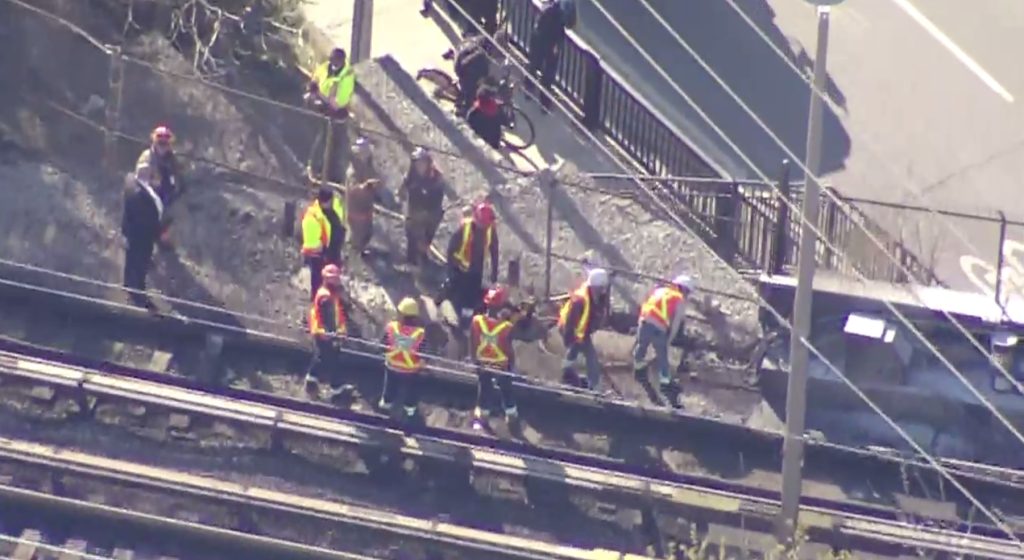 Portion of Line 2 subway service to be impacted for days following fire at Islington Station