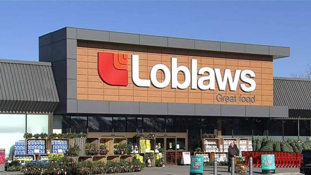 Exterior view of a Loblaws store in Toronto.