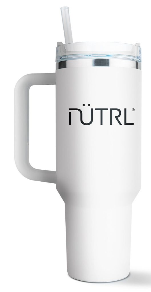 Recall on promotional tumblers handed out as free gift with Nütrl drinks at LCBO