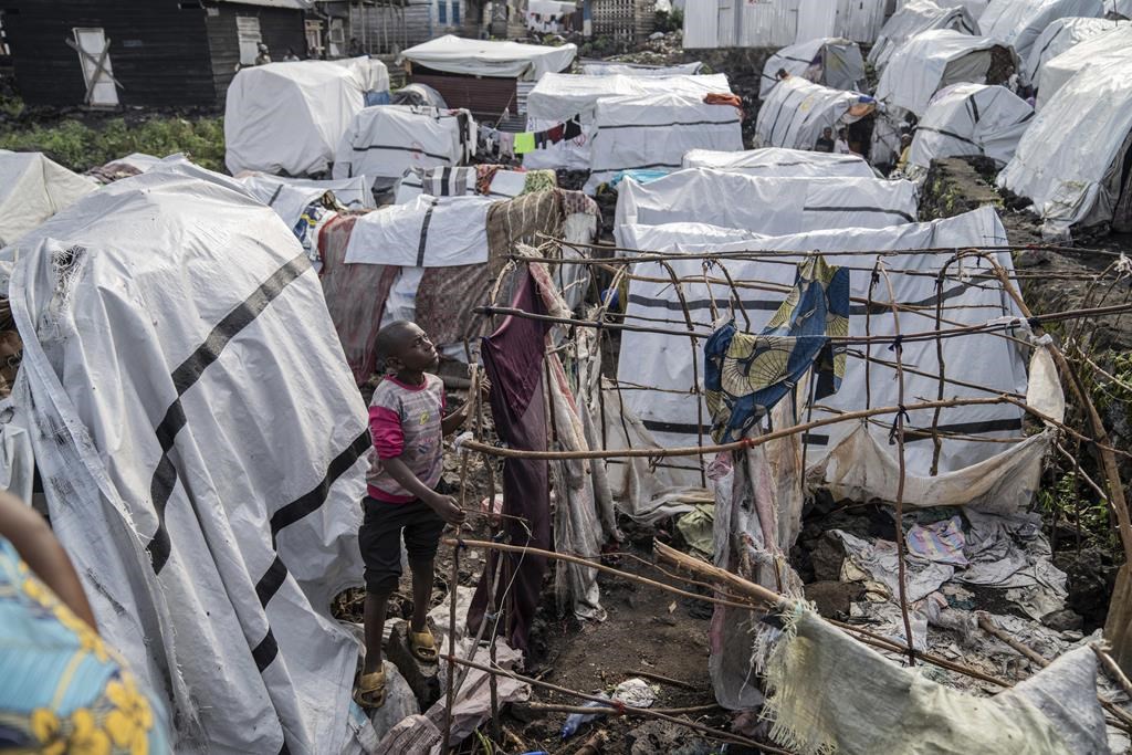 Death toll in bombings at displacement camps in eastern Congo rises to at least 35