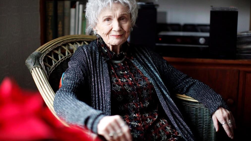 Canadian author Alice Munro is photographed in Victoria, B.C., on Dec. 10, 2013