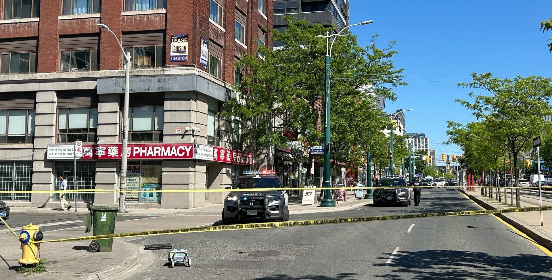 Man in serious condition after being struck by vehicle downtown