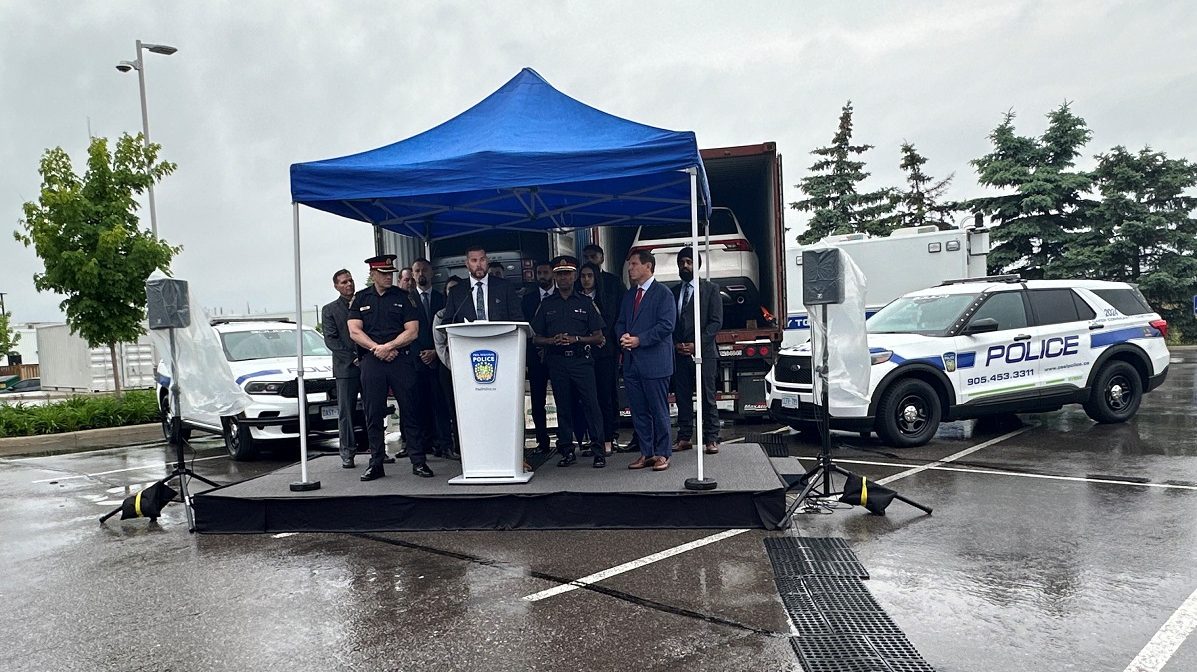 M worth of stolen vehicles recovered by Peel police as part of Project Odyssey
